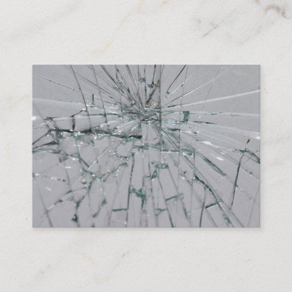 Broken Glass-Look