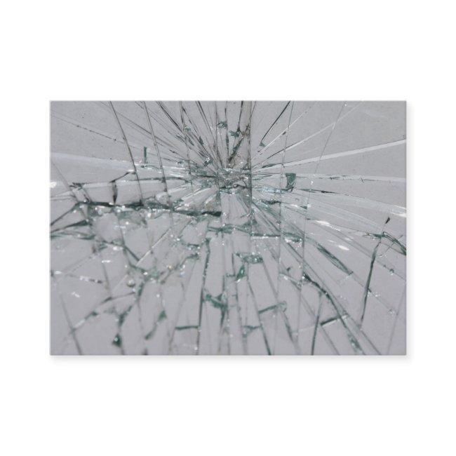 Broken Glass-Look