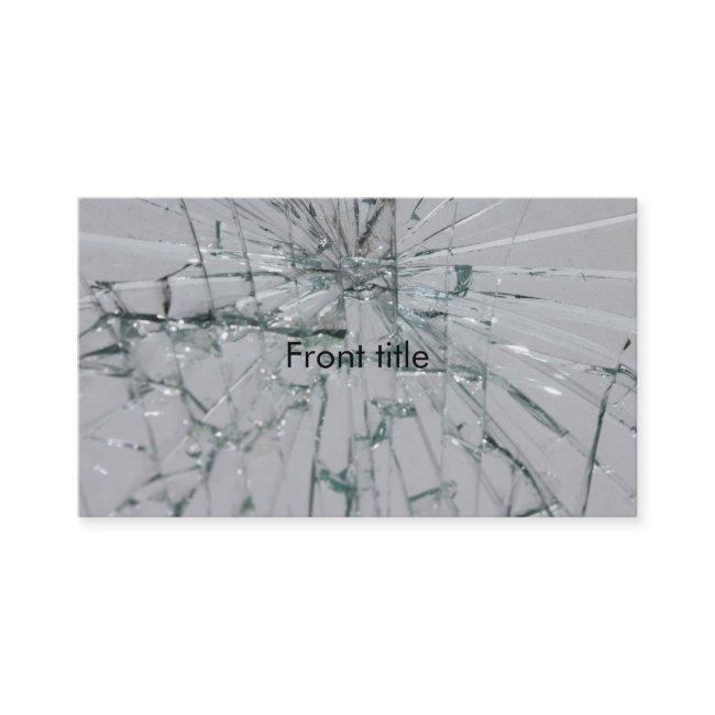 Broken Glass-Look