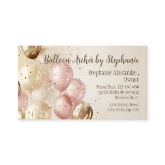 Bronze Rose Balloon Arch Artist Party Planner