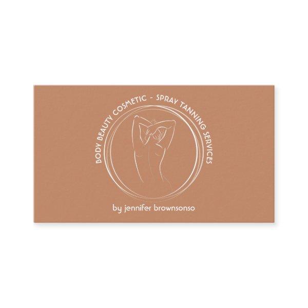 Bronze Spray Tan Body Sculpting Contouring