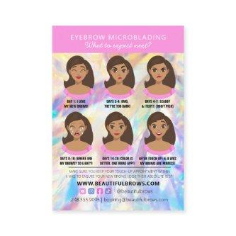 Brow Microblading Aftercare Crystal Holographic Bu