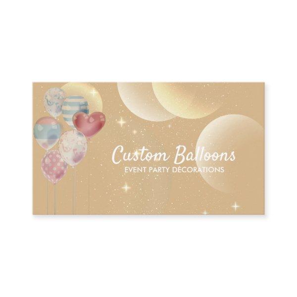 Brown Beige Evennt Planner Balloons