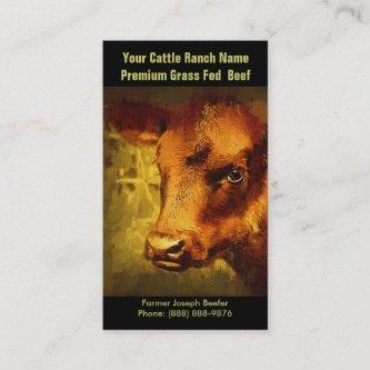 Brown Cattle  for  Beef Ranch or Farm