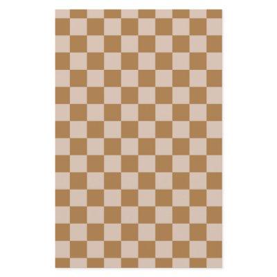 Brown Checkerboard