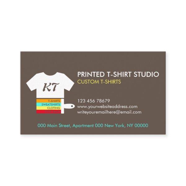 Brown Chocolate Custom T-Shirts Bags Clothing