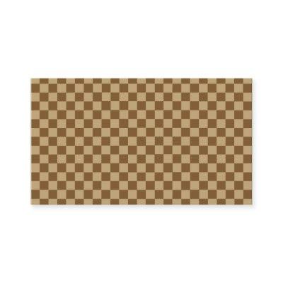 Brown Combination Classic Checkerboard by STaylor