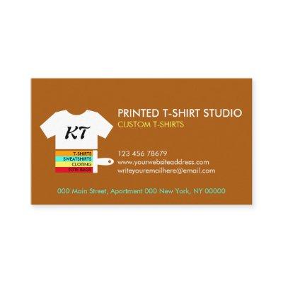 Brown Custom T-Shirts Clothing
