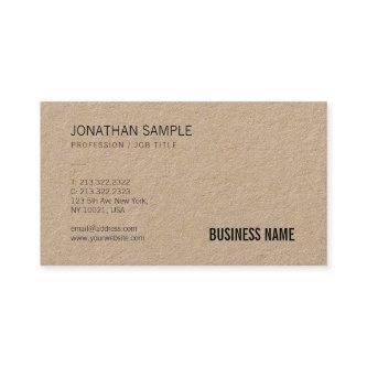 Brown Kraft Paper Professional Modern Plain Luxury