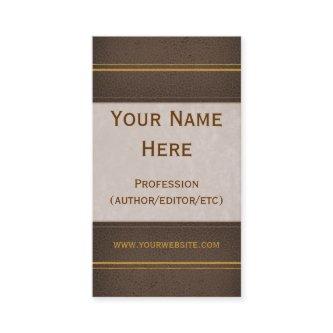 Brown Leather Book