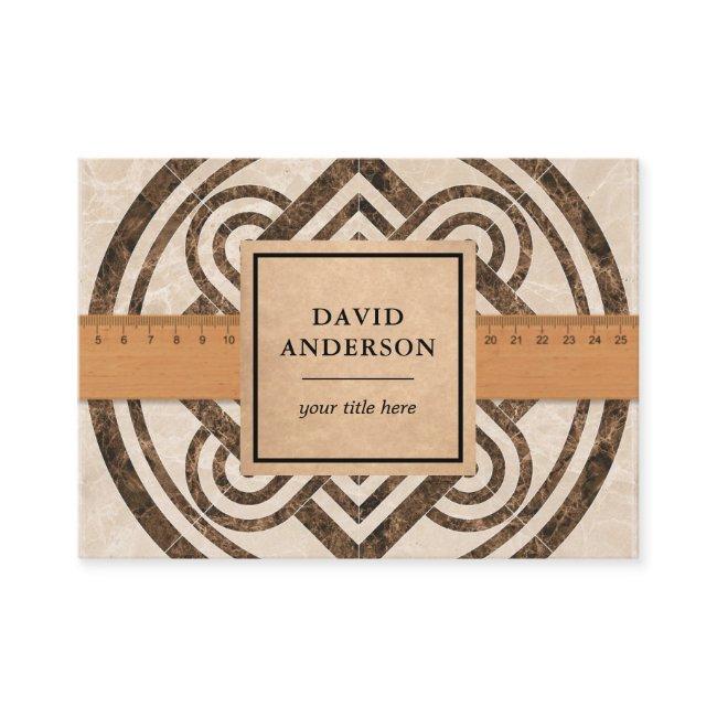 Brown Marble Bathroom Flooring Tiles Installer