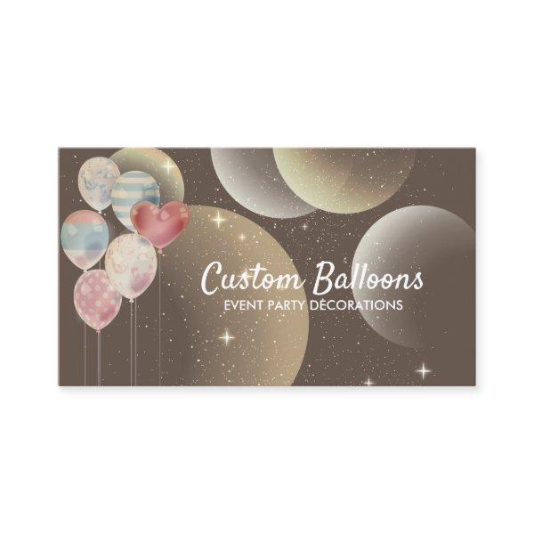 Brown Modern Event Party Zodiac Balloon