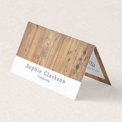 Brown Wooden Planks, Rustic Double Loyalty