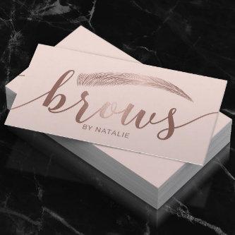 Brows Eyebrow Salon Microblading Blush Pink