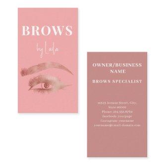 Brows Typography Eyebrow Salon Photo Luxury