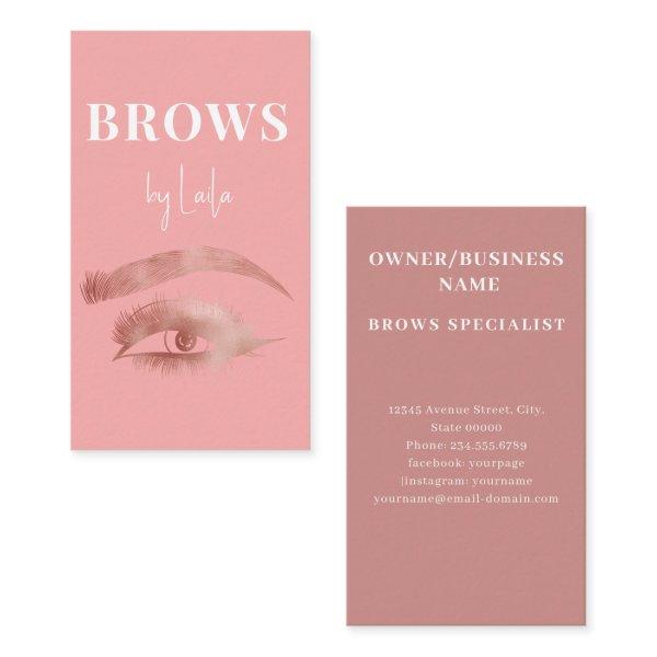 Brows Typography Eyebrow Salon Photo Luxury