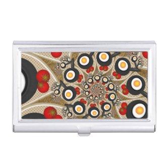 Brunch Fractal Art Funny Food, Tomatoes, Eggs  Case