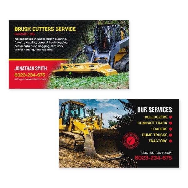 Brush Cutters, bush hogging, land clearing