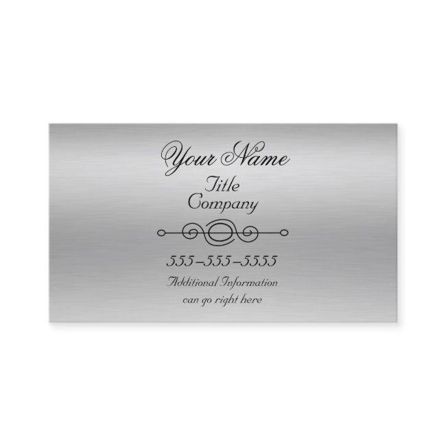 Brushed Aluminum Print