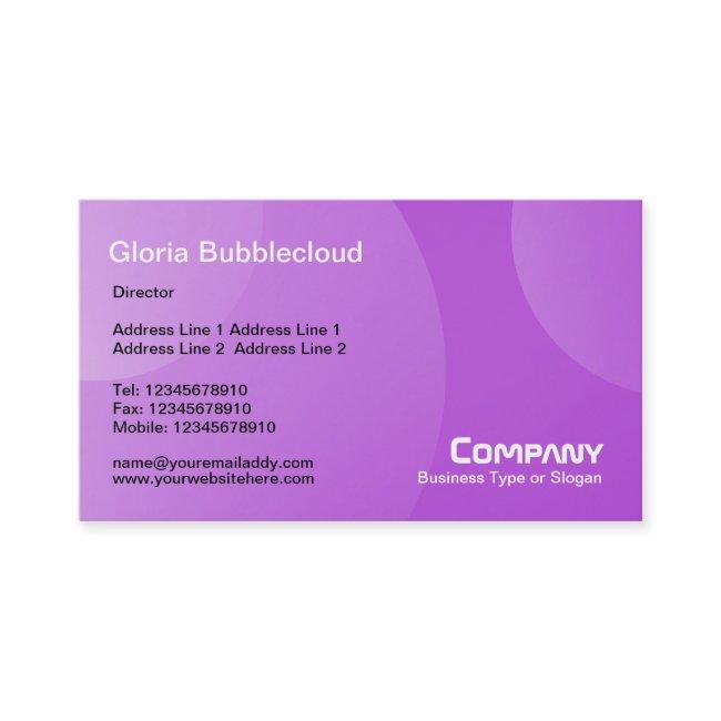 Bubble Cloud - Shades of Purple