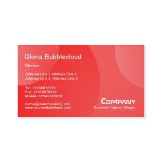 Bubble Cloud - Shades of Red
