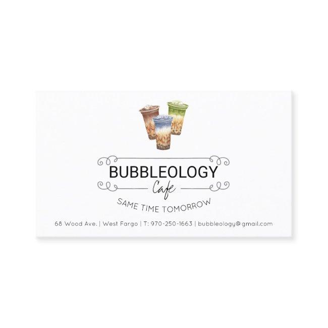Bubble Tea Shop Loyalty Card