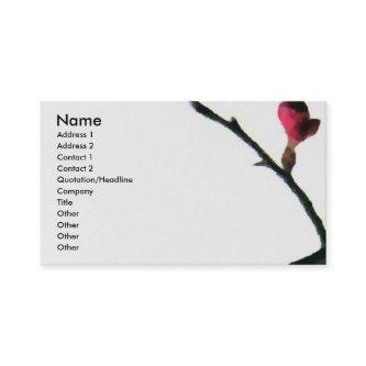 Budding Then Blooming/ Oriental Zen Floral Design