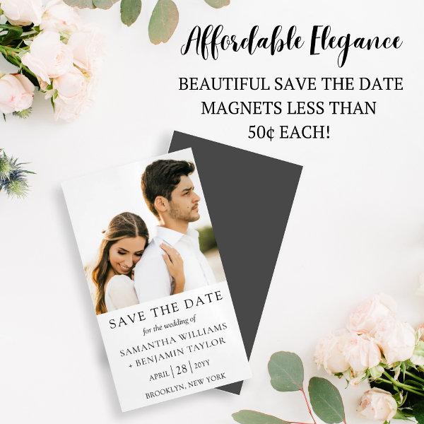 Budget Bargain Save the Date Magnets 25 for $10.50