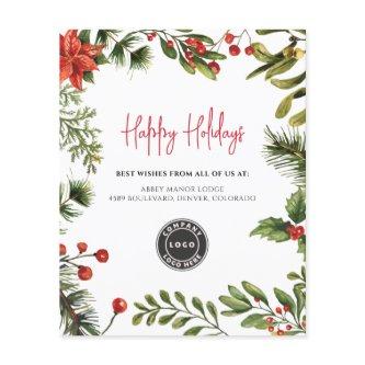 Budget Business Logo Christmas Holiday Greetings