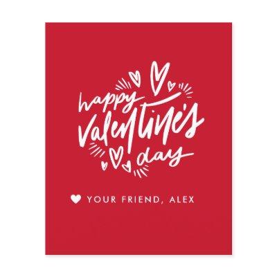 Budget Valentine's Day Card Flyer