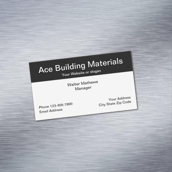Building Materials Construction  Magnet