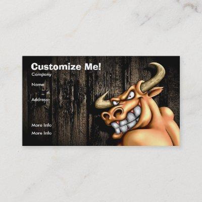 Bull Card / Customizable
