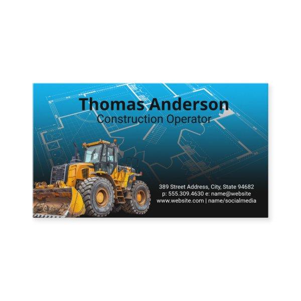 Bull Dozer | Construction Blue Prints