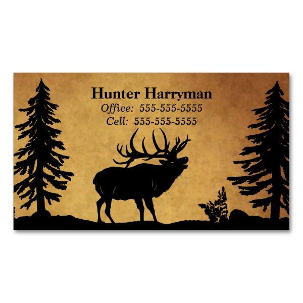 Bull Elk Hunter Outfitters Professional  Magnet