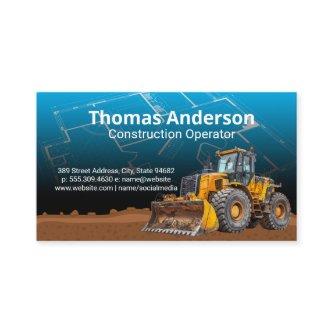Bulldozer | Construction Blue Prints | Engineer