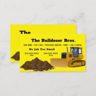 Bulldozer Yellow