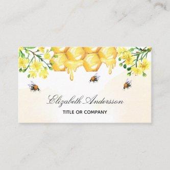 Bumble bees honey yellow florals social media