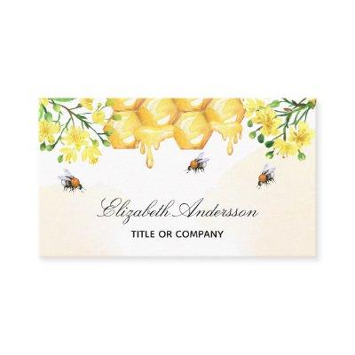 Bumble bees honey yellow florals social media