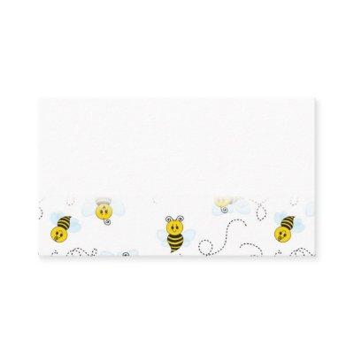 Bumblebee Flying Yellow Black Bumble Bee Loyalty Card