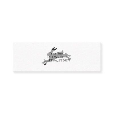 Bunny silhouette - Choose background color Mini