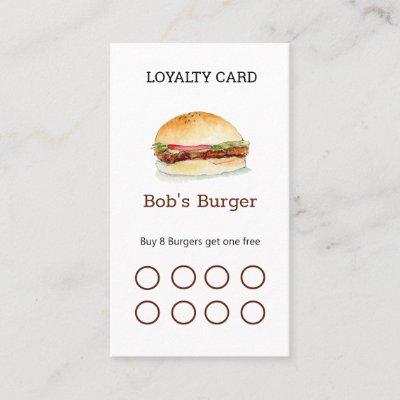 Burger restaurant Loyalty