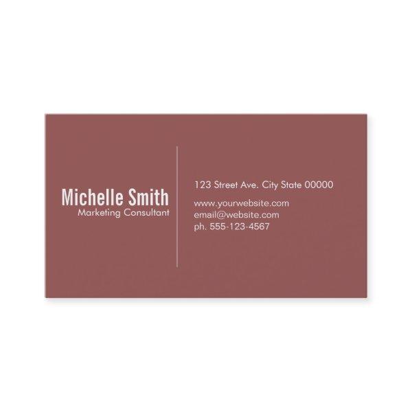 Burgundy background with Divider Line
