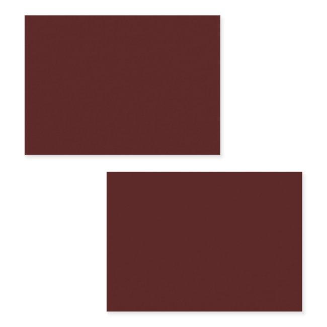Burgundy Deep Red Custom Branded