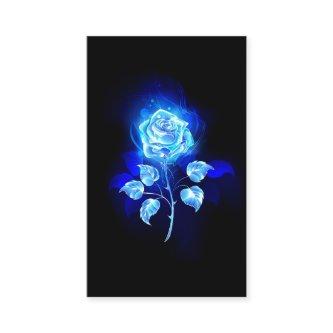 Burning Blue Rose