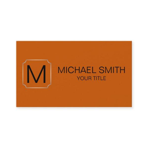 Burnt orange color background