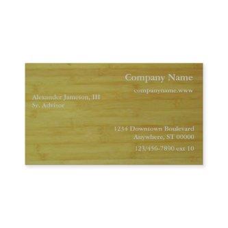 Bus. Card - Bamboo boards