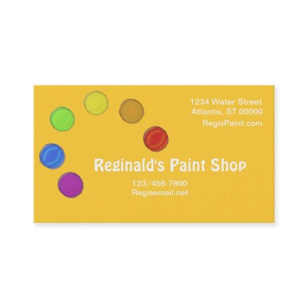 Bus. Card - Paint Pallet