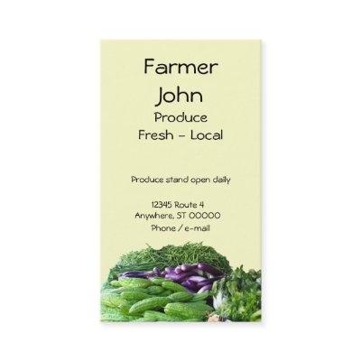 Bus. Card - Produce