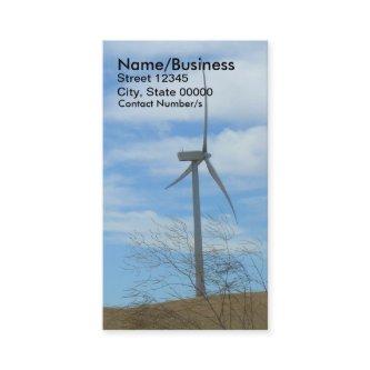 Bus. Card - Wind Turbine