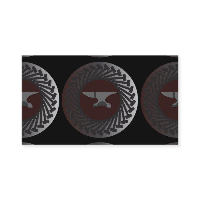 Business, 3.5" x 2.0", 100 pack - ANVIL & HAMMERS